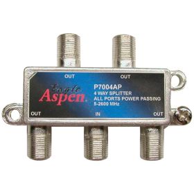 Eagle Aspen 500312 4-Port 2,600MHz Splitter (All port passing)