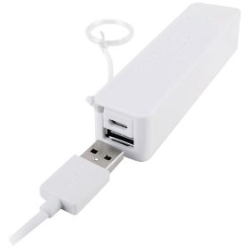 iEssentials IE-PB-WT 2,600mAh Battery Bank (White)