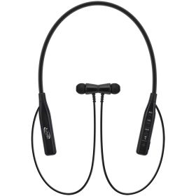 iLive IAEB109B Bluetooth In-Ear Earbuds with Microphone and Bendable Neck (Black)