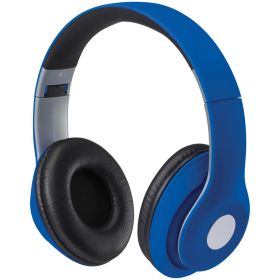 iLive IAHB48MBU Bluetooth Over-the-Ear Headphones with Microphone (Matte Blue)