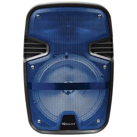 Supersonic IQ-4078DJBT- Blue 8-Inch Tailgate Bluetooth Speaker (Blue)