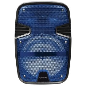 Supersonic IQ-4078DJBT- Blue 8-Inch Tailgate Bluetooth Speaker (Blue)