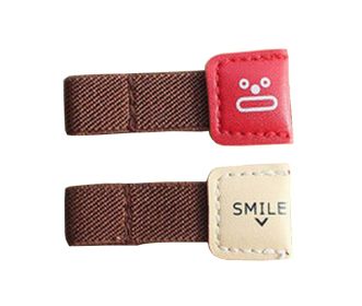 4pcs Lovely Earphone Cable Winder USB Cord Organizer Smile