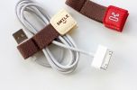 4pcs Lovely Earphone Cable Winder USB Cord Organizer Smile