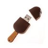 Lovely Mini Chocolate Popsicle USB 2.0 Flash Drive Memory Stick/Disk 16GB Brown