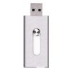 16GB Double Plug PC USB Flash Drive Dual-Purpose Memory Stick Silver