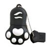 Cat's Paw USB 2.0 Flash Drive Memory Stick USB 2.0 Memory Disk 32GB Black