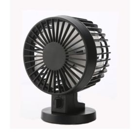 Mini USB Desktop Fan Electric Fan With 2 Speed Settings, Black