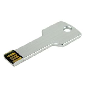 Waterproof Metal Key Shape USB Flash Drive 8 GB/ Data Storage  Silver