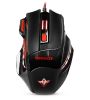 Fashion BLACK E-sports Game Wired Mouse 2.4GHz USB Computer Wired Mouse