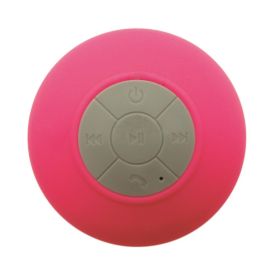 Multi-function Waterproof Wireless Bluetooth Speaker with speakerphone Fushcia