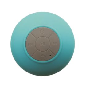 Multi-function Waterproof Wireless Bluetooth Speaker with speakerphone Blue