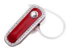 Mini 3.0 Bluetooth Headset Women Specialized Diamond Bluetooth Headset RED