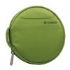 Video Media Organize/Case CD/DVD Storage Boxes CD Wallet Holder Roundness Green