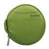 Video Media Organize/Case CD/DVD Storage Boxes CD Wallet Holder Roundness Green