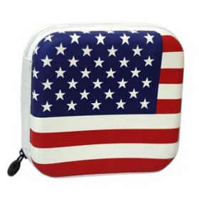 Video Media Organize/Case CD/DVD Storage Boxes CD Wallet/Bags Protector USA Flag