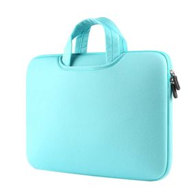 15.6" Laptop Bag Computer Notebook Sleeve Bags with Handle for Women, Light Blue