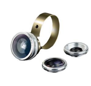 Universal External Effects Of Mobile Phone Accessories Camera--Metal Silver