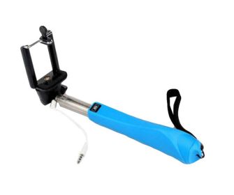 Self-Wire Phone Pole Telescopic Rods--Blue