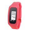 Pedometer for Walking Step Counter Sports Watches Fitness Trackers Fit Band Red