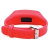 Pedometer for Walking Step Counter Sports Watches Fitness Trackers Fit Band Red