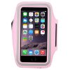 Running Sports Armband Case cover for Cell-Phone with 4.9-6 Inch Screen,Pink