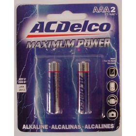 2pk AAA Alkaline Battery Case Pack 48