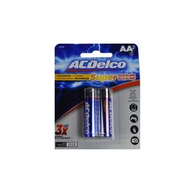 2pk AA Alkaline Battery Case Pack 48