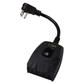 WW Outdoor WiFi Outlet Black
