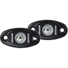 SALE - RIGID Industries A-Series Black High Power LED Light - Pair - Amber