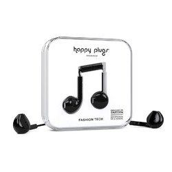 Happy Plugs Earbud Plus Headphone - Black