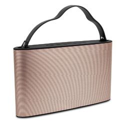 Cipe Handbag-Style Bluetooth Wireless Speaker & Powerbank, Pearl
