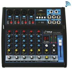 Pyle 6-channel Bluetooth Studio Mixer