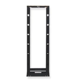 CABLE MNGMENT RACK, HYBRID, BLACK, 7ft